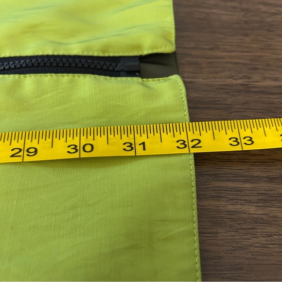 ❤️ Mycra Pac Lime Green Rain Windbreaker Jacket with Hood S - Picture 12 of 14